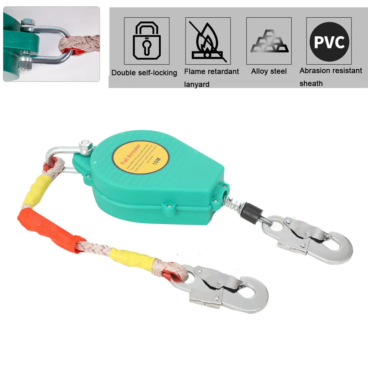 Защита от падения на большой высоте, устройство защиты от падения, устройство для предотвращения падения, устройство для предотвращения падения, самовыдвижное устройство