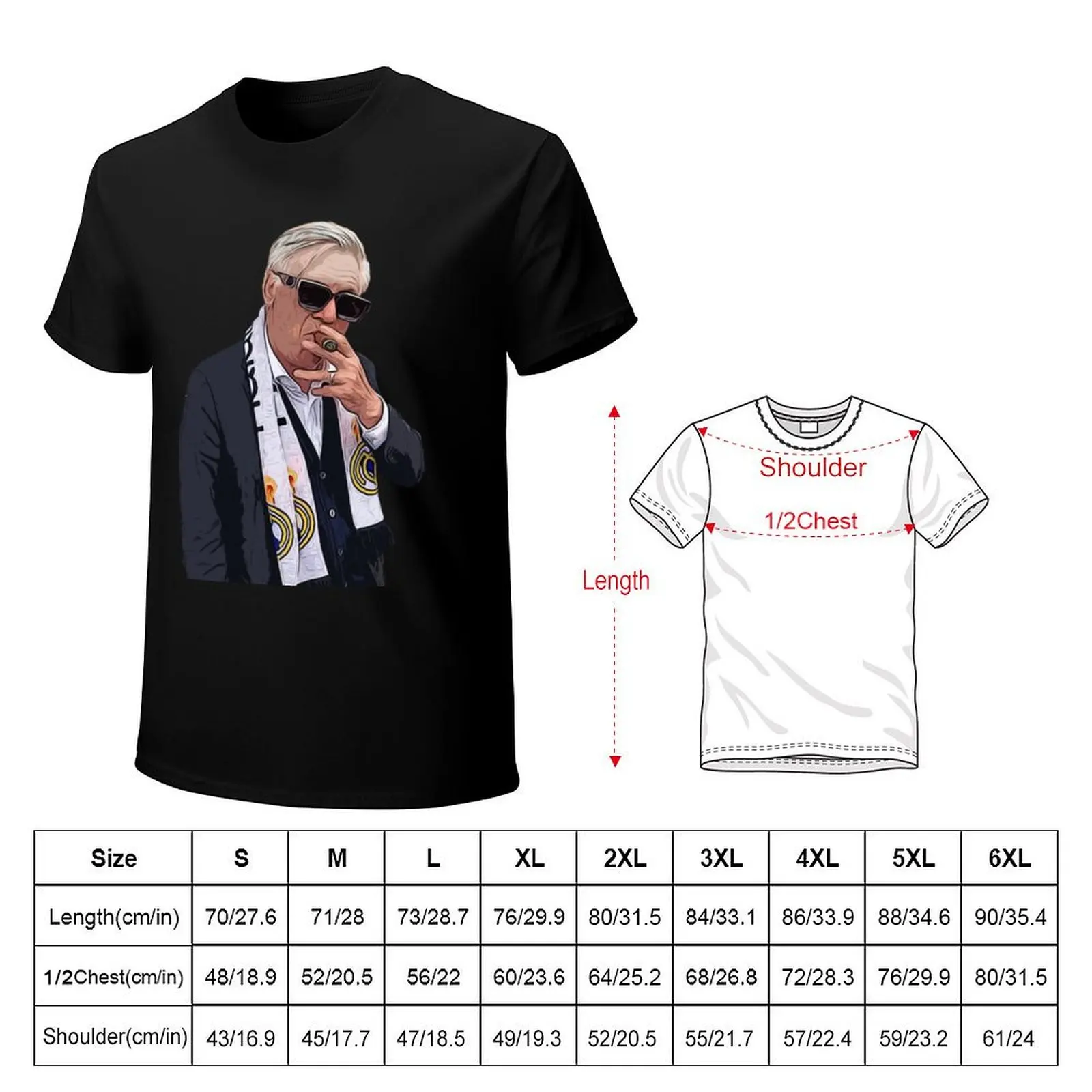 Boss Carlo Ancelotti T-Shirt Holiday All Match T-Shirt