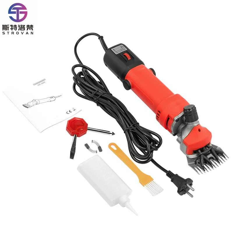 Goat Shearing Machine Electric Shearing Clipper for Shaving Fur Wool in Sheep, Goats, Cattle, and Other Farm Livestock Pet