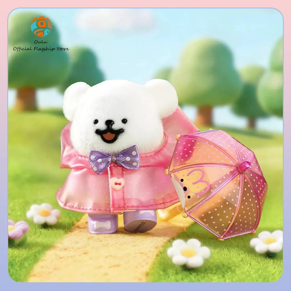 

New Genuine Mocchi Friends Blind Box Line Dog Mocchi Friends Anime Figures Ornament Gift What To Do On Rainy Days Mystery Box