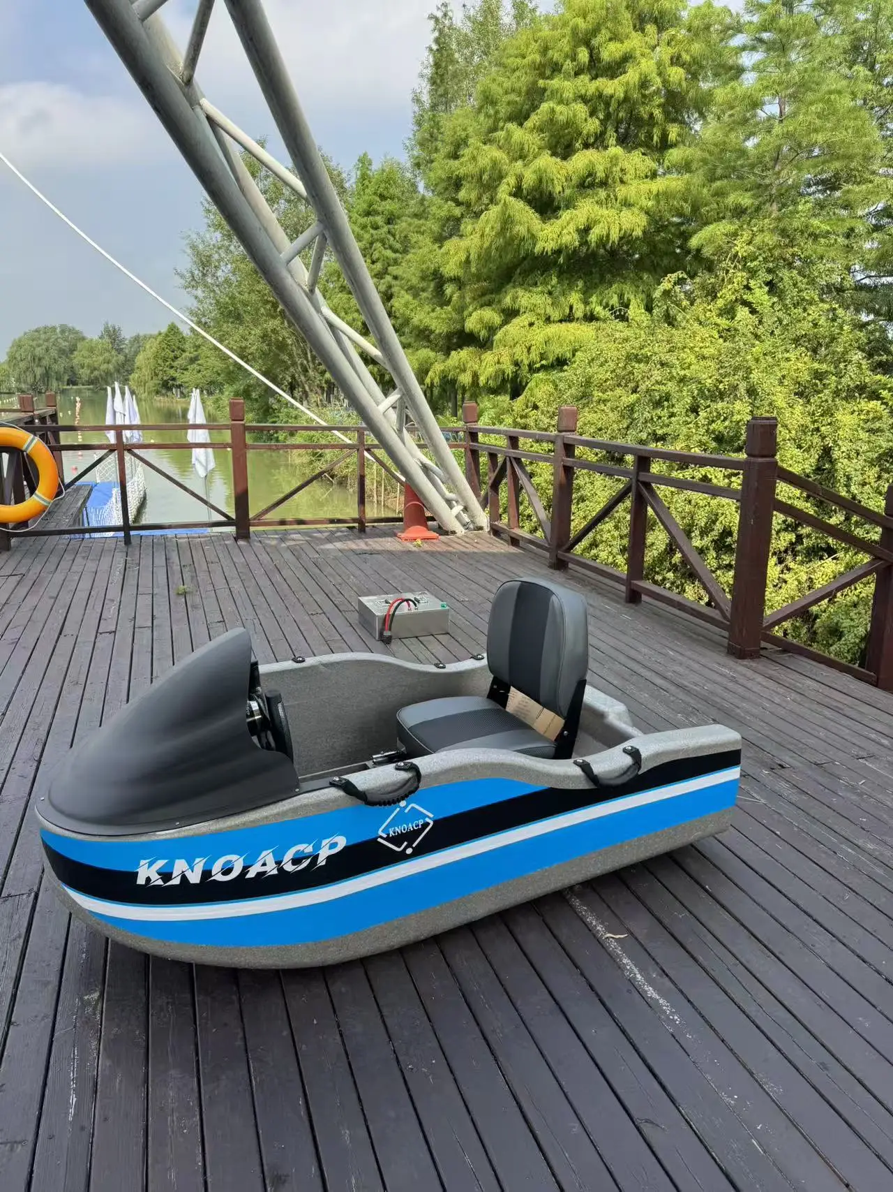 18kw Small Water Entertainment Sports Electric Motor Boat Small Speedboat  Lanchas De Motor for Kids Adults