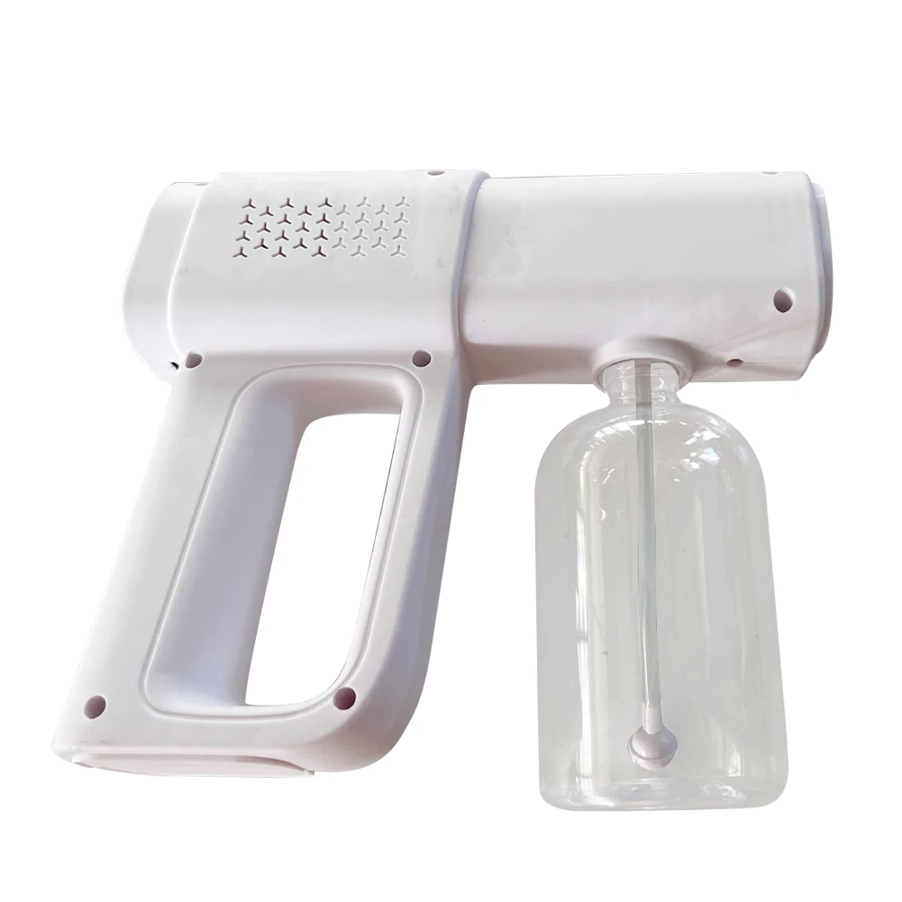 

Wireless Electric Steam Spray USB Charging Handheld Fogging Disinfection Sprayer Blue Light Portable Supplies for Home Office