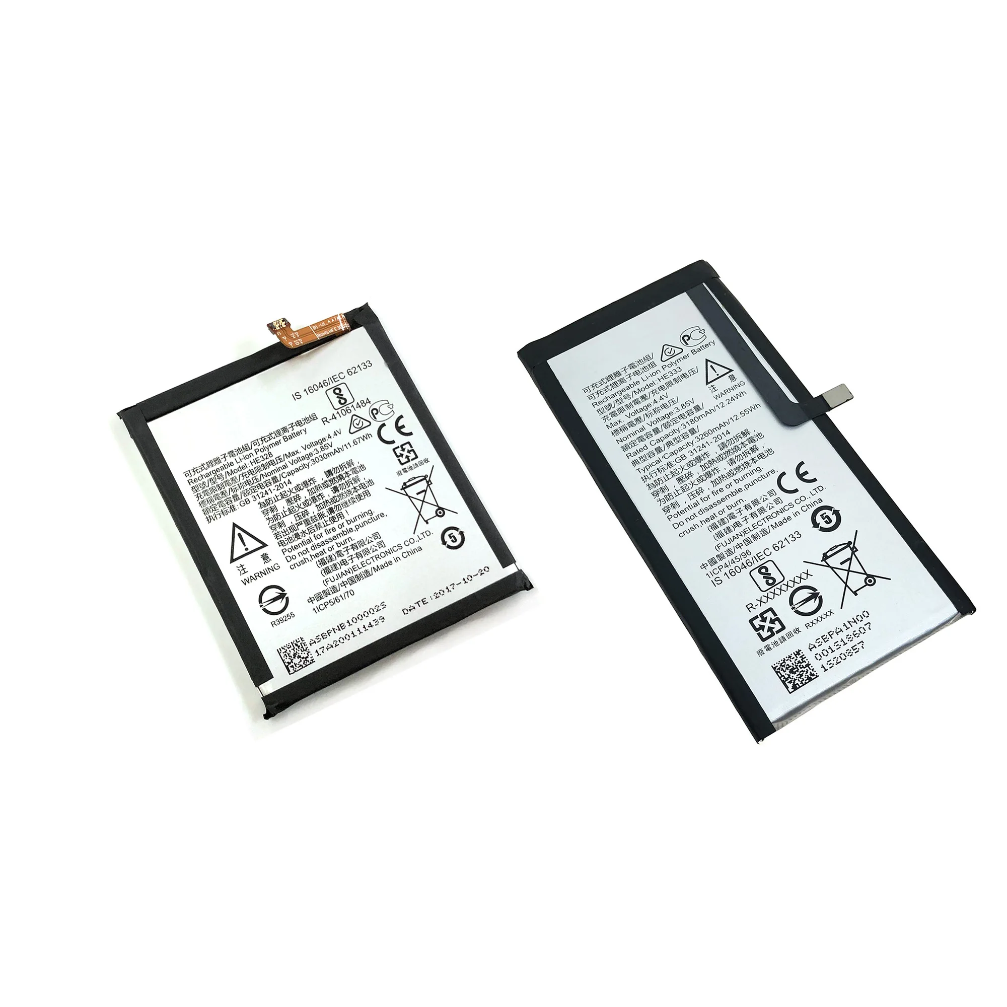 

HE351 HE354 HE363 Phone Battery For Nokia 3.1 TA-1049 For Nokia 9 PureView TA-1082 X7 TA-1131 TA-1119 8.1 TA-1128 Batteries