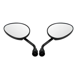 Areyourshop PAIR REARVIEW MIRRORS M8 for PIAGGIO ZIP 2T 4T 25 50 100 125 1993-2020 NEW