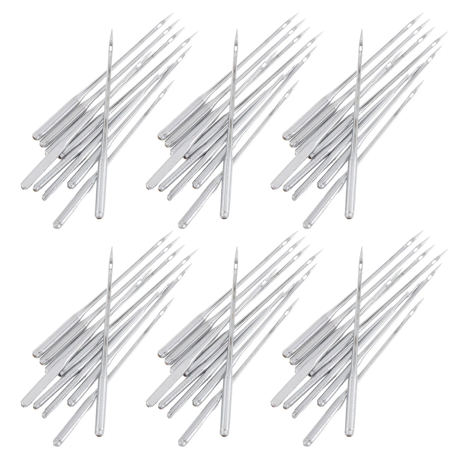 

60pcs Sewing Machine Needles Universal Heavy Duty Steel Needle Set For Cotton Silk Linen Embroidery Quilting Stitching Craft
