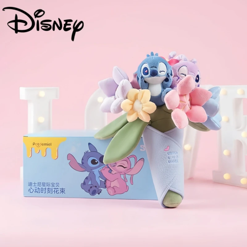 

Новый подлинный свадебный букет Disney Potdemiel для помолвки, плюшевая кукла Qixi, подарок на день Святого Валентина с цветами, подарок на день рождения