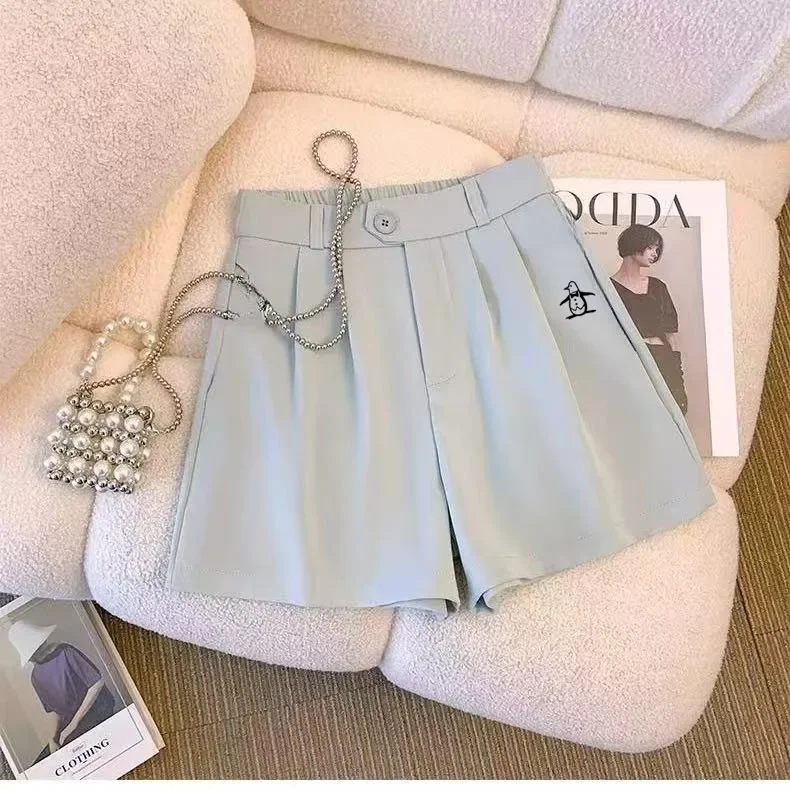 

Korean Golf Shorts Women's Golf Wear 2025 Summer New Casual Shorts Fashion Pentagram Women's Golf Wear