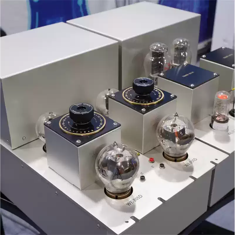 LM-44 WE Replica Direct-Heated Tube Preamplifier Separate Power Supply Hi-Fi Valve Preamp Clearance Sale Stock Liquidation