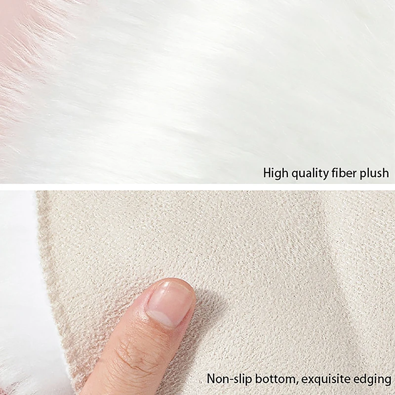 1Pcs Square Nail Photo Background 40*40CM White/Pink Practice Cushion Foldable Hand Rest Pad Nail Equipment Soft Fur Nail Mat