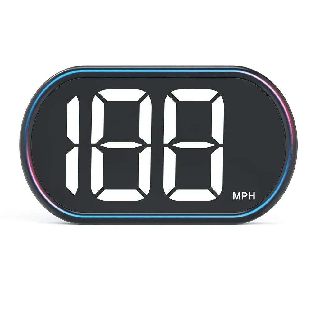 Newest GPS Speedometer For All Cars Plug And Play Big Font Small Size Full-screen Car Electronics Accessories