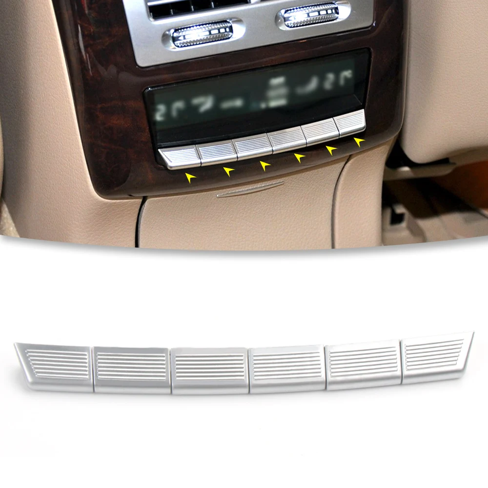 

2218204697 Кнопка заднего кондиционера автомобиля, кнопка регулировки заднего воздуховыпускного отверстия для Mercedes-Benz W221 S-class S300 s500