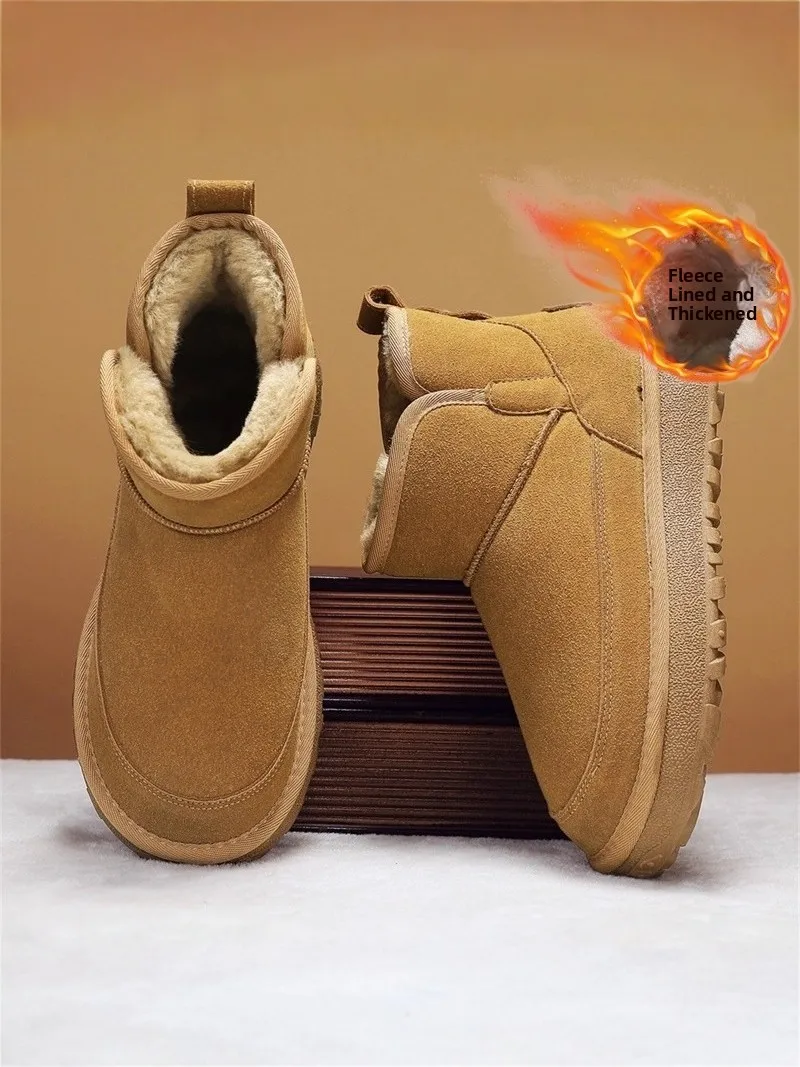 bottes-d'hiver-pour-hommes-doublees-de-polaire-epaisse-fourrure-integree-resistantes-au-froid-en-coton-decontractees-a-tige-courte-chaudes