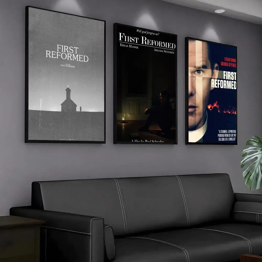 classic movie F-First Reformed-D Painting Calligraphy Artwork for Home Bedroom Office Wall Decoration Gift