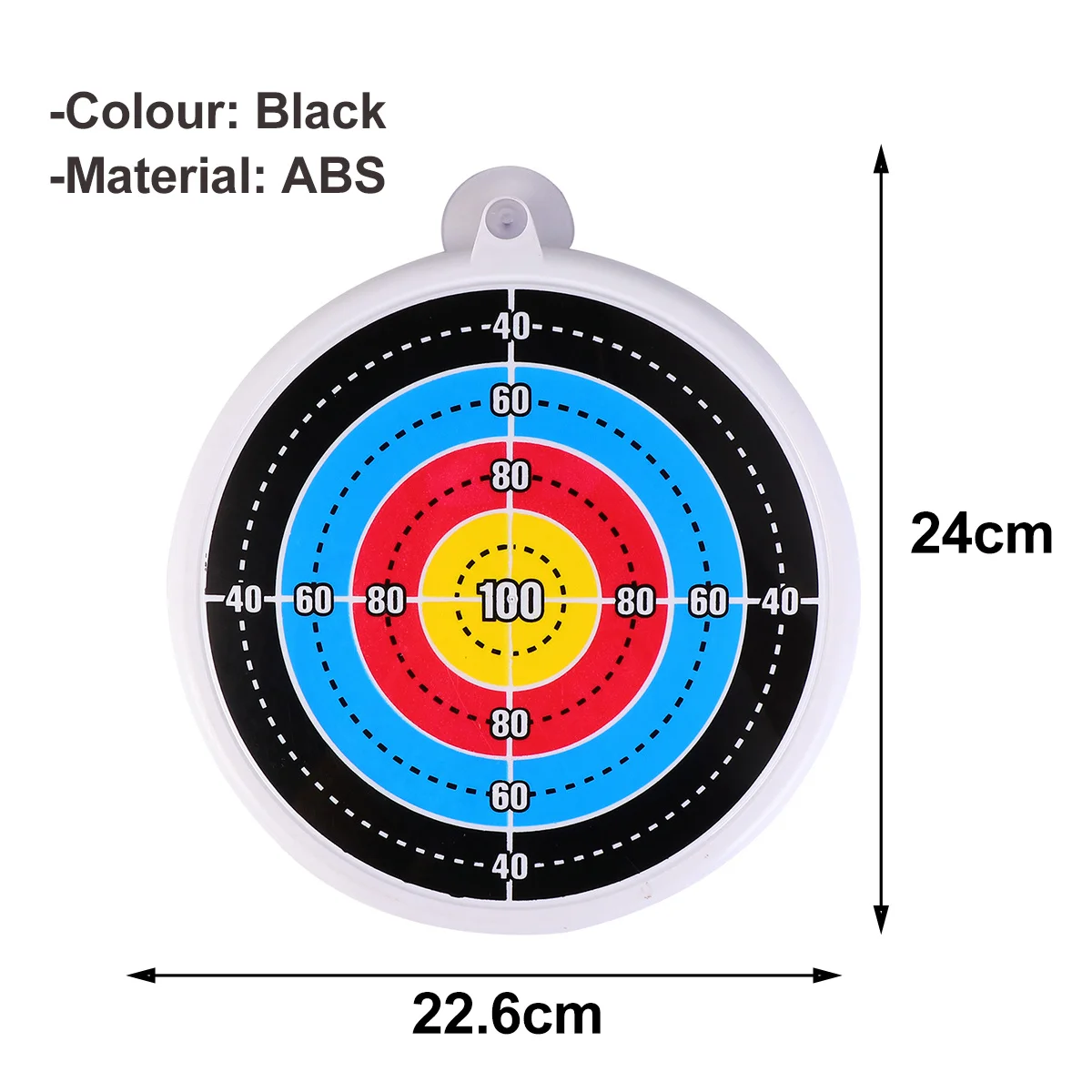 Kids Archery Set with Suction Cup Target for Children Practice Home Entertainment ABS Bow and Arrow Game Parent Child Activity