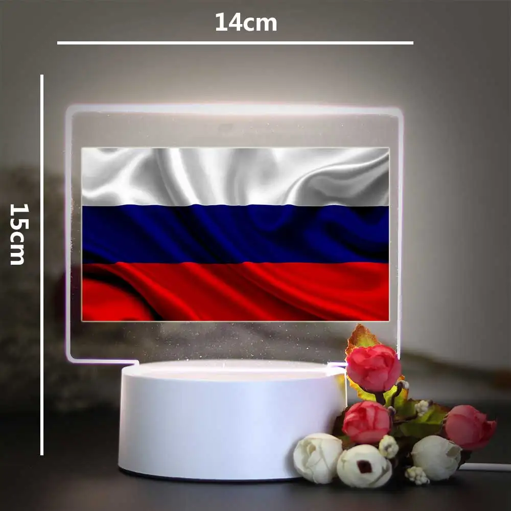 1 pc hot flag 3D Night Light Kids Toy Bedroom Manga Anime Figure Night Lights Children Gift