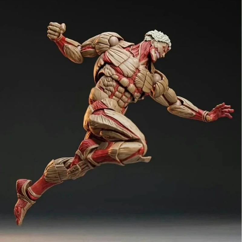 ฟิกเกอร์อนิเมะยอดนิยม ไททันหุ้มเกราะ ขนาด 16 ซม. ชุดประกอบโมเดลแอคชั่นฟิกเกอร์ ขยับได้ ของเล่นสะสมจากมังงะ ของตกแต่ง ของขวัญ