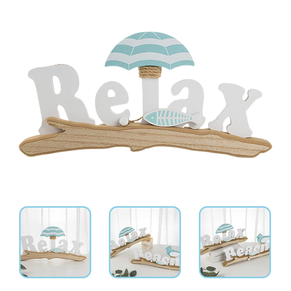 

Creative Beach Sign Nautical Decor Living Room Bedroom Wall Art Party Favor Coastal Bathroom Table Decoration Shell