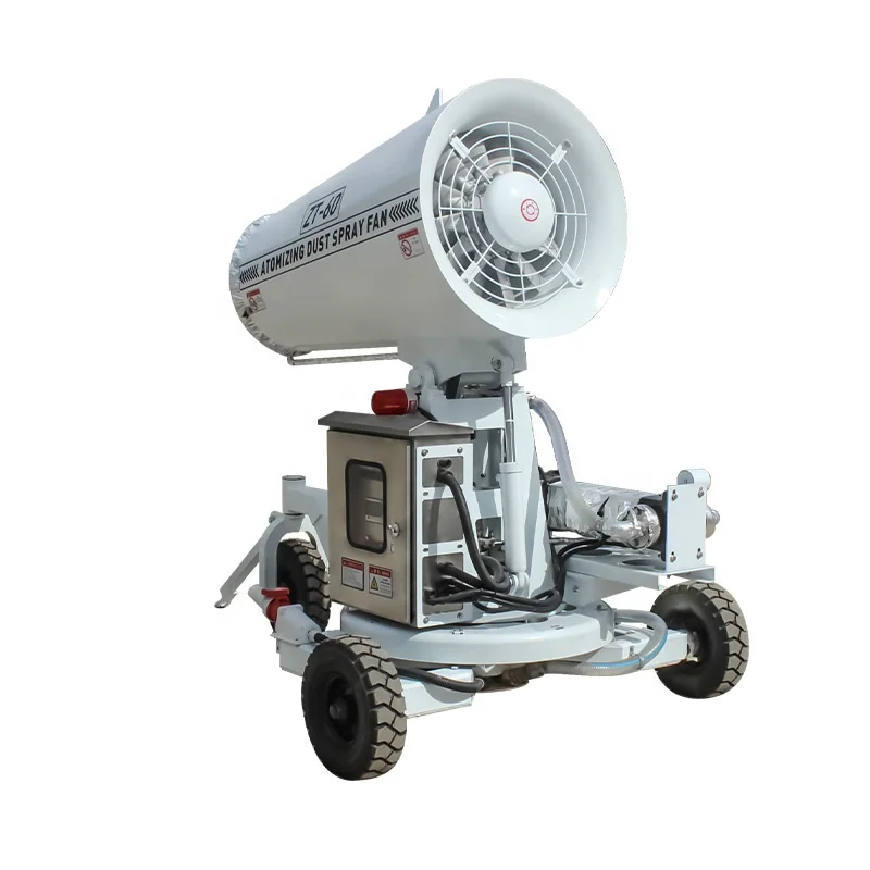 Cannon Equipment 40 m mobiler Hochdruck-Sprüh-Staubunterdrückungsnebel