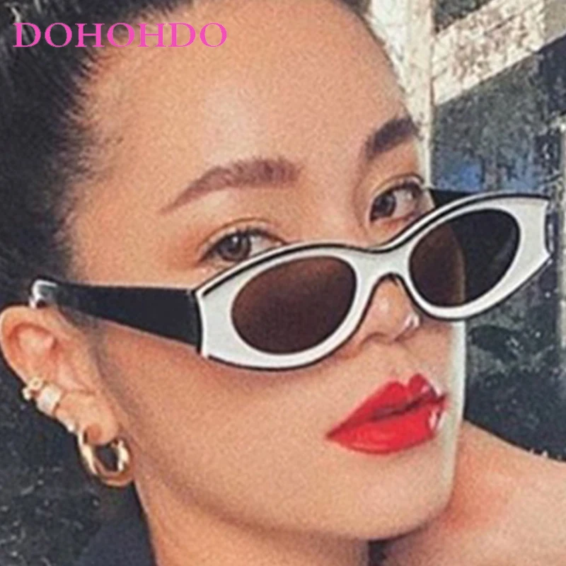 

Punk Fashion Oval Eyewear Brand Designer Sunglasses Men Summer Traveling Driving Shades Eyeglasses Female UV400 Lentes De Sol