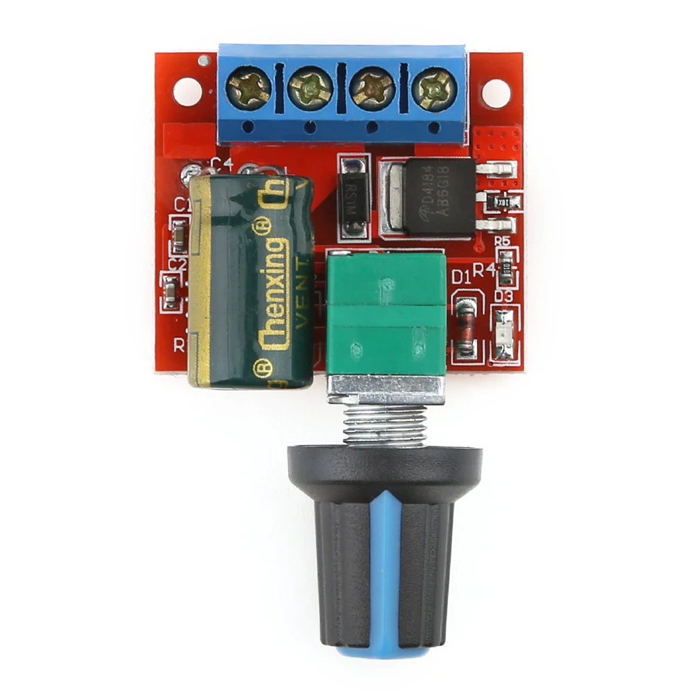 5A Motor PWM Speed Controller DC 4.5V-35V 90W Motor Speed Controller Automatic Recovery Speed Control Switch