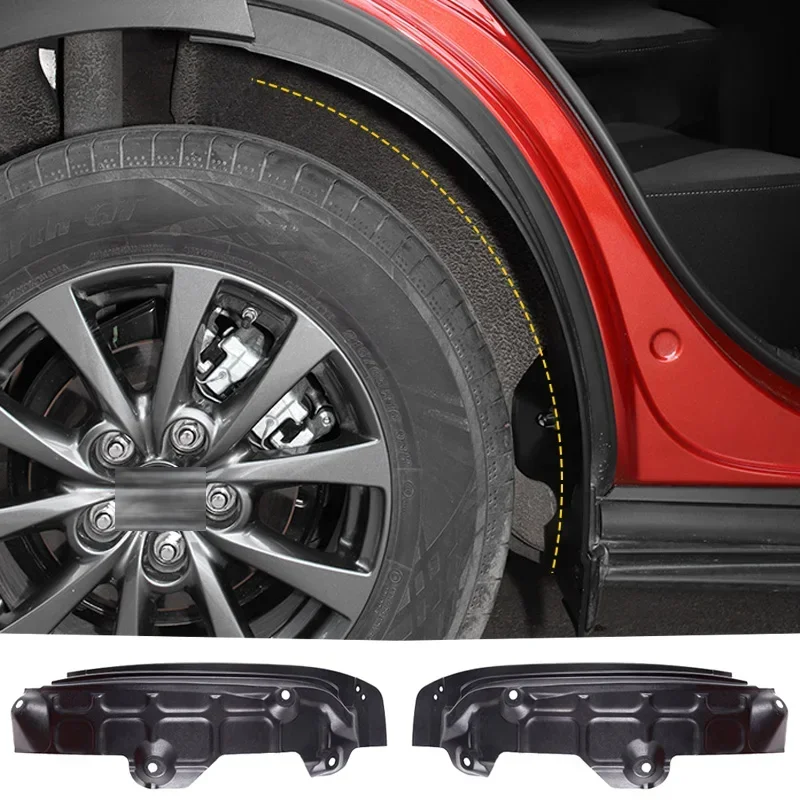 

Car Fender Rear Wheel Lining Mudguard for Mazda CX-30 CX30 2020 Tire Compartment Sand Control Fittings