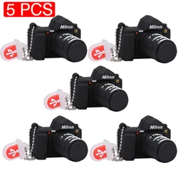 SHANDIAN 5 PCS/ LOT Hot Selling Camera Shape USB Flash Drives 64GB Thumb Drive 32GB Memory Stick 16GB Photography Wedding Gift