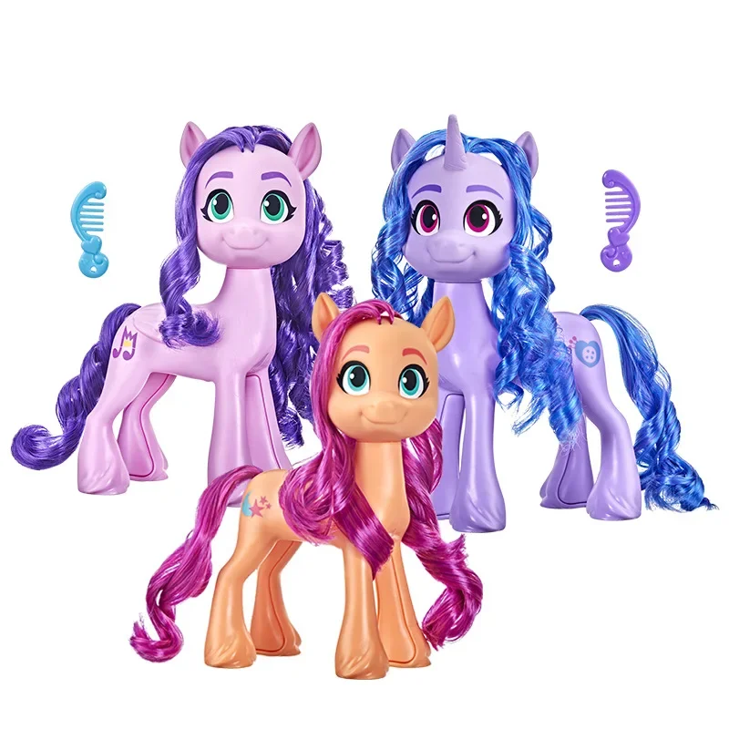 

Hasbro My Little Pony G5 Movie Action Figures Zipp Hitch Izzy Ponies Doll Anime Figures Model Toy Collection Ornament Kids Gifts