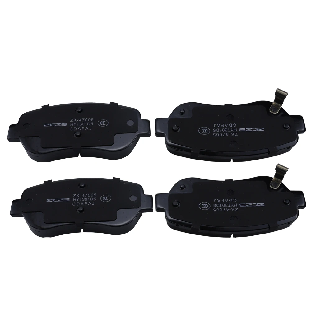 Front Brake Pads ZK-47005 FOR BESTUNE T33 1.2T 1.6L T77 1.2T(230TID) 1.5T 1.5T(280TID)