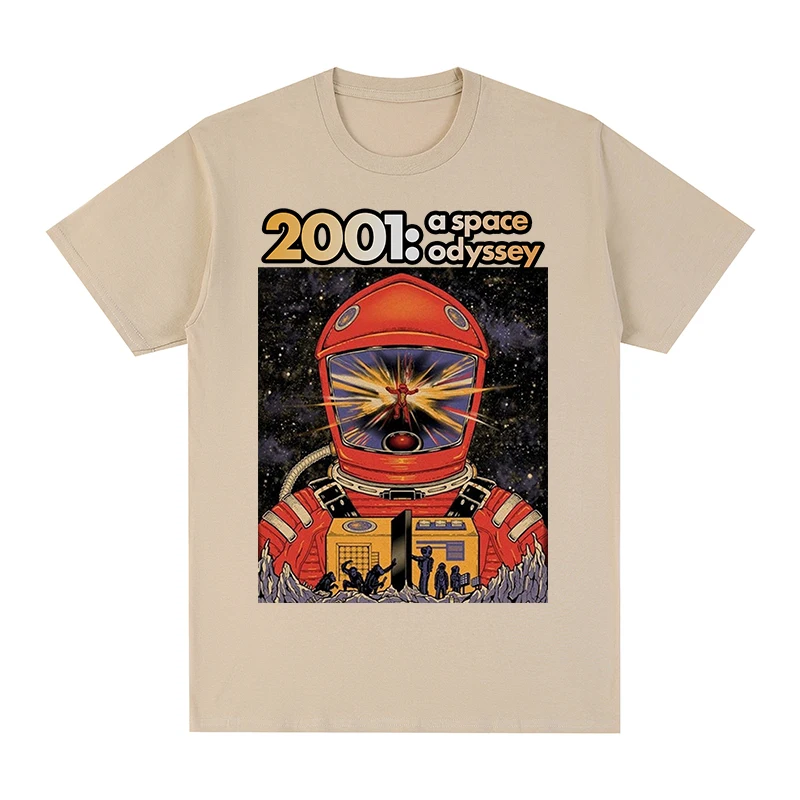 2001 A Space Odyssey Movie t-shirt Stanley Kubrick Sci Fi Cotton Men T shirt New TEE TSHIRT Womens tops