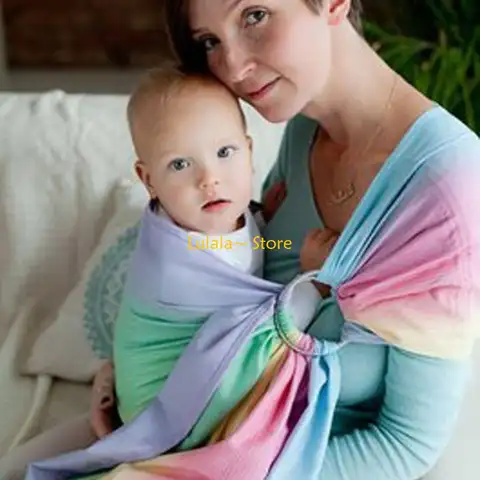 Y4QA 2Pcs/Set Baby Sling Rings Baby Carriers Aluminium Circle For Baby Carriers