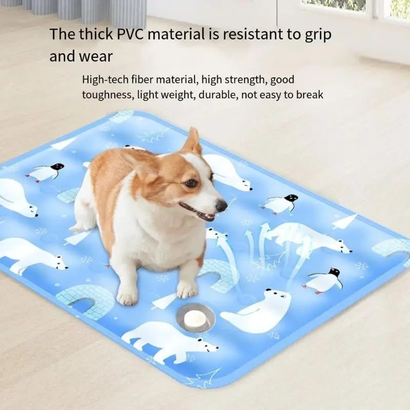 Summer Ice Injection Car Seat Cooling Pad Breathable Butt Cushion Relieve Discomfort For Long Time Driving Vehicle Accessory