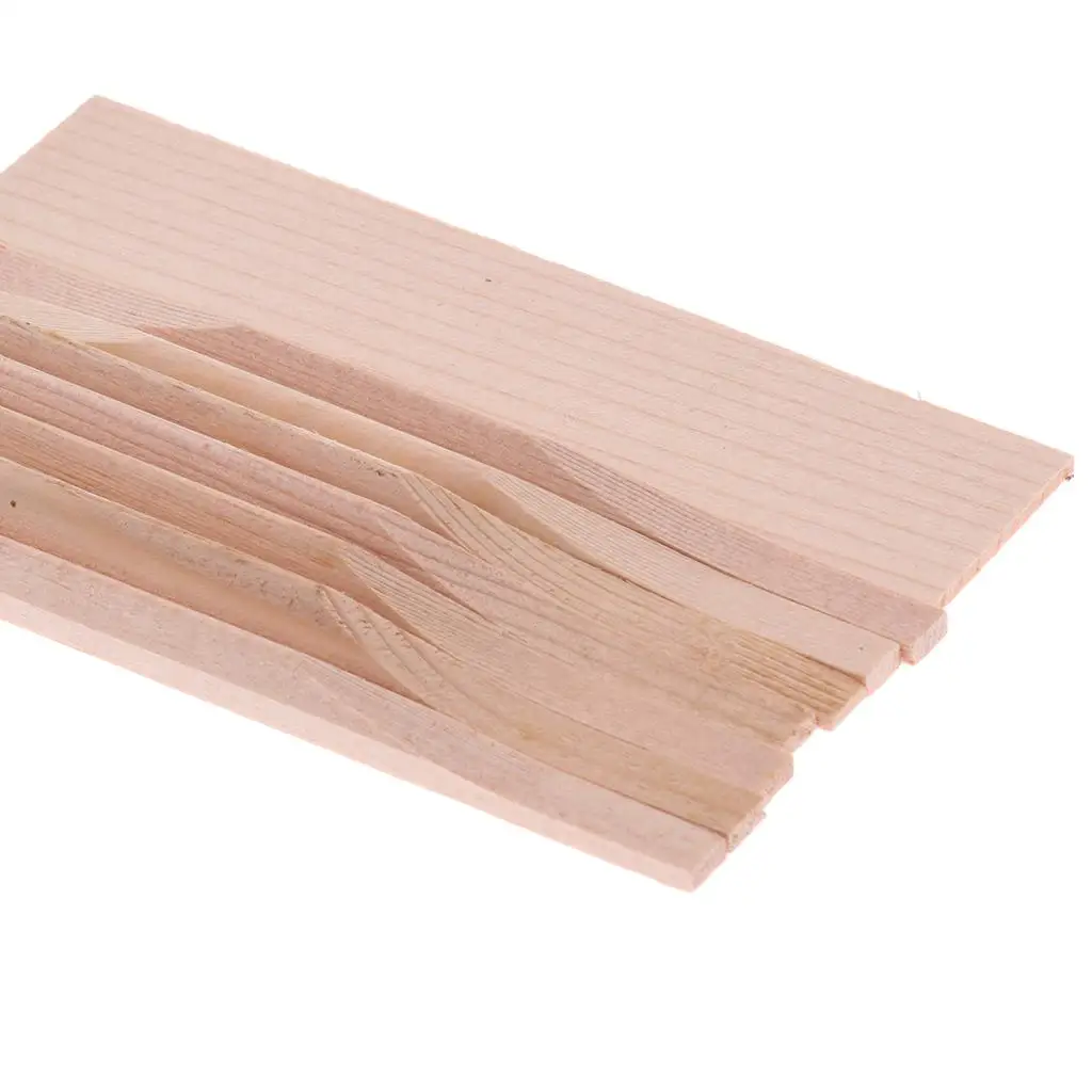 Spruce Ukulele Brace Set Smooth Surface DIY 4 String Guitar Wood Kit for Concert Ukulele Instrument Parts