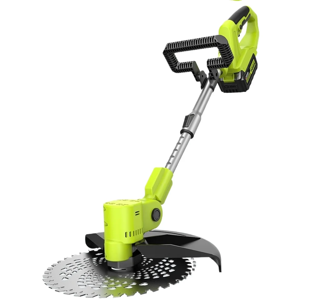 

2025 Electric lawn mower, household small weed trimmer, rechargeable lawn trimmer, multi-functional grass cutter