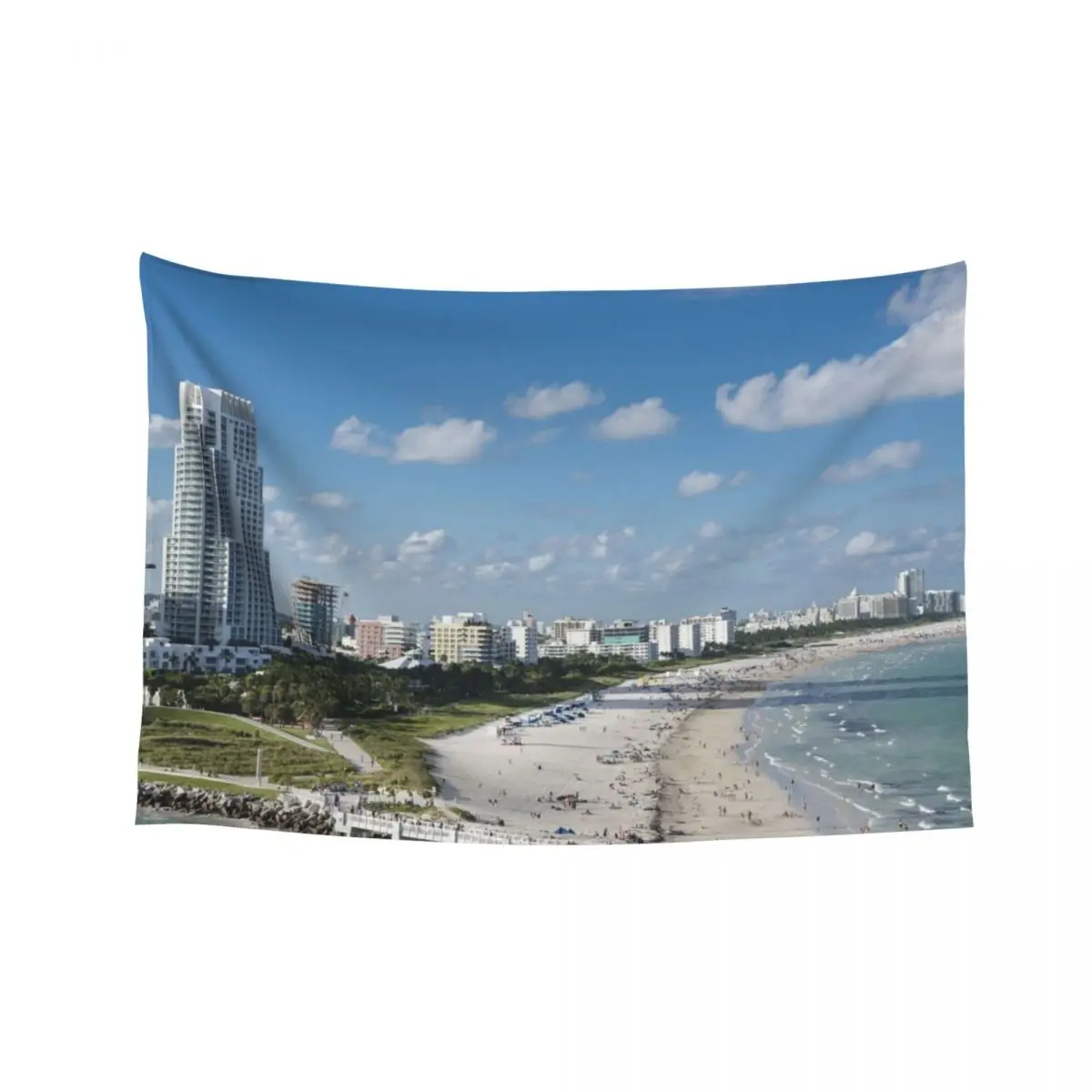 

Miami Beach Tapestry Japanese Room Decor Kawaii Room Decor On The Wall Wall Decorations Tapestry