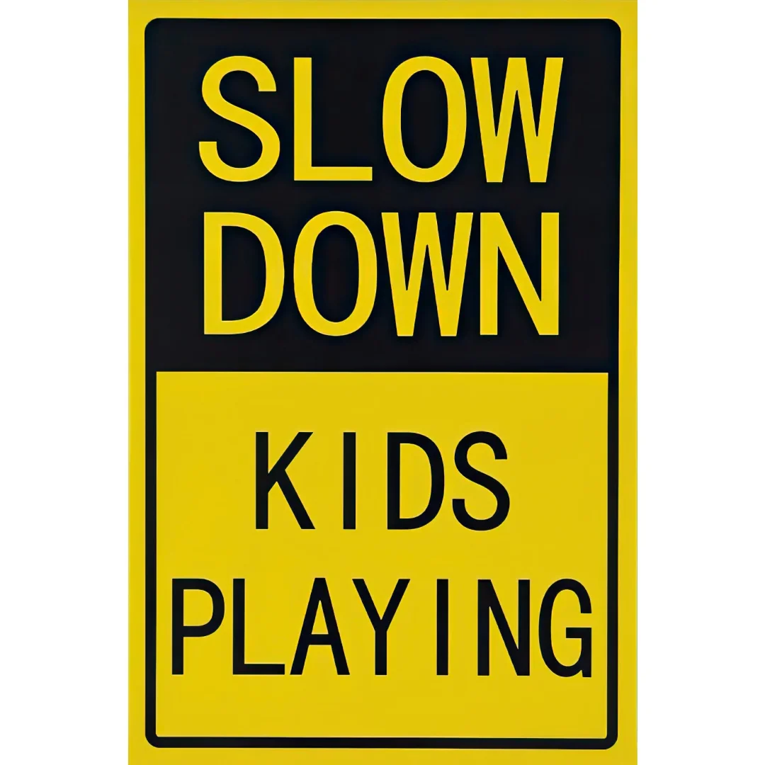 Slow Down Kids Play…