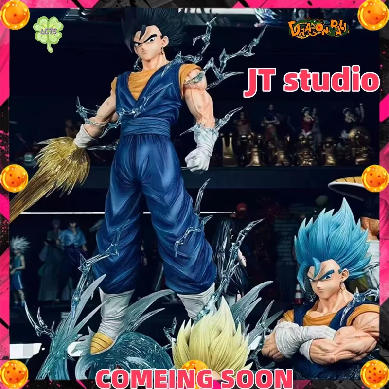 

В НАЛИЧИИ JT studio Dragon Ball Аниме Фигурки 1/6 37 см Vegetto Фигурки 3 головы Статуя из ПВХ Модель Подарки Игрушки Можно излучать свет