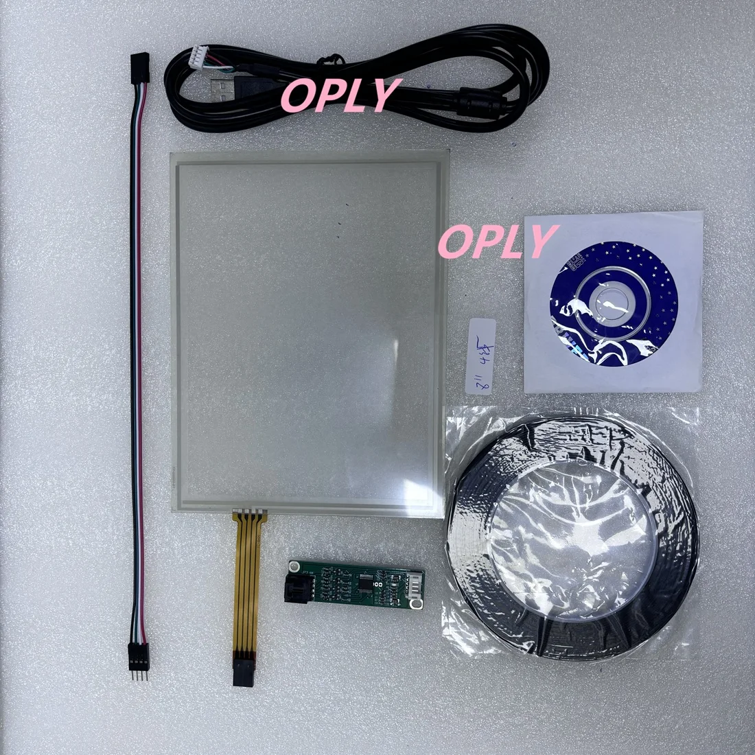 Resistive Touch 8 inch 4 Wire 182*140 mm LCD LED HD panel TP sensor screen 8