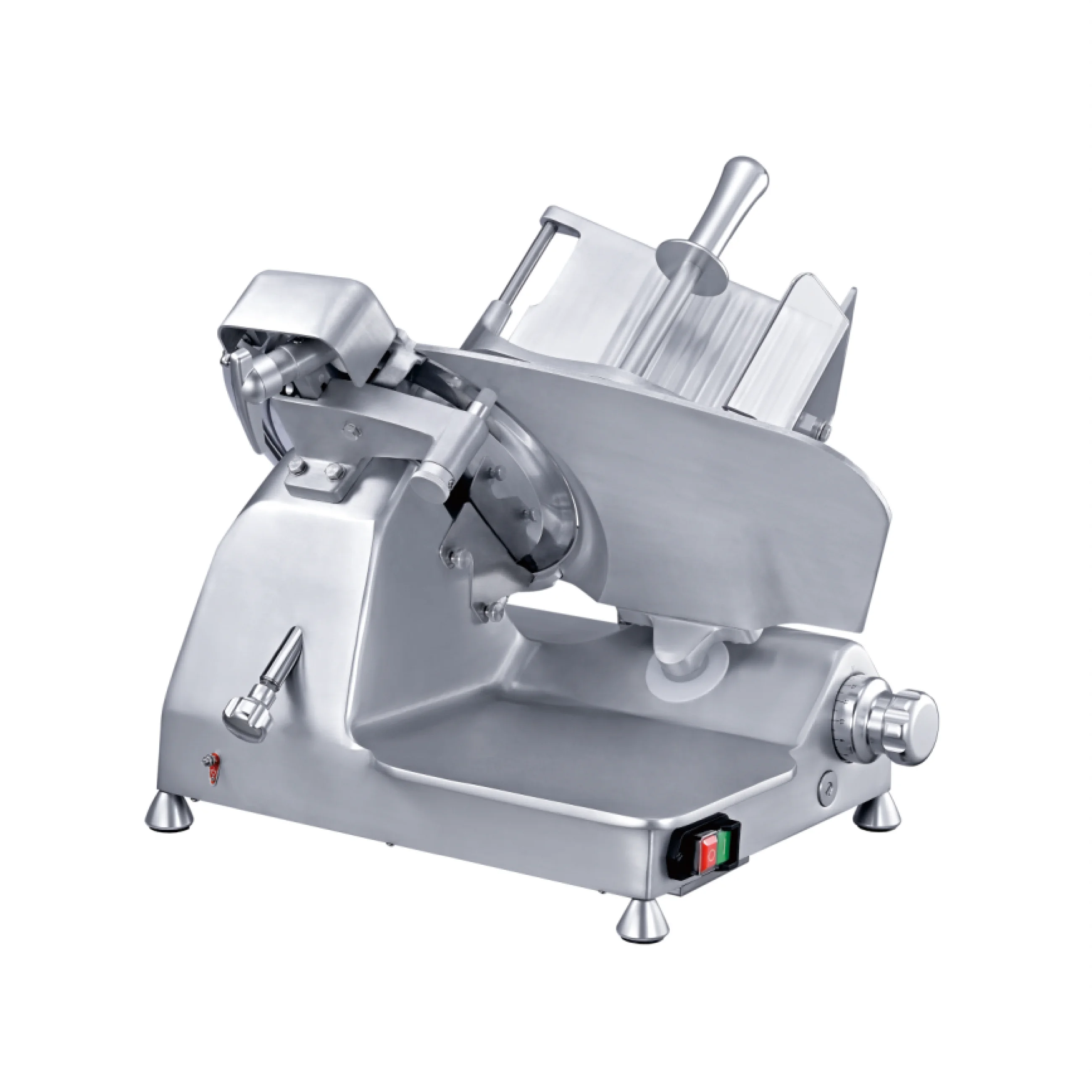 CS-300 Deluxe Countertop Heavy Duty Electric Semi Automatic Meat Slicer 300mm,12 Inch Italian Blade, Durable Aluminum Alloy