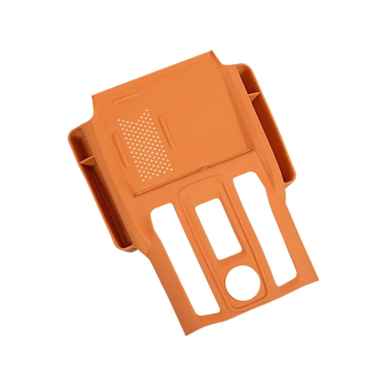 

For Haval H9 2024-2025 Silicone Brown Car Gear Pad Storage Box Mobile Phone Storage Box Interior Car Accessories