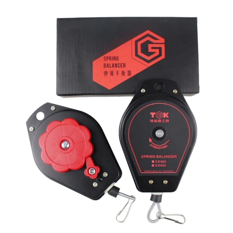 Spring Tool 0.6~2kg/1.5~3kg Load Capacity Retractable Spring Holder with Positioner for Assembly Line Dropship