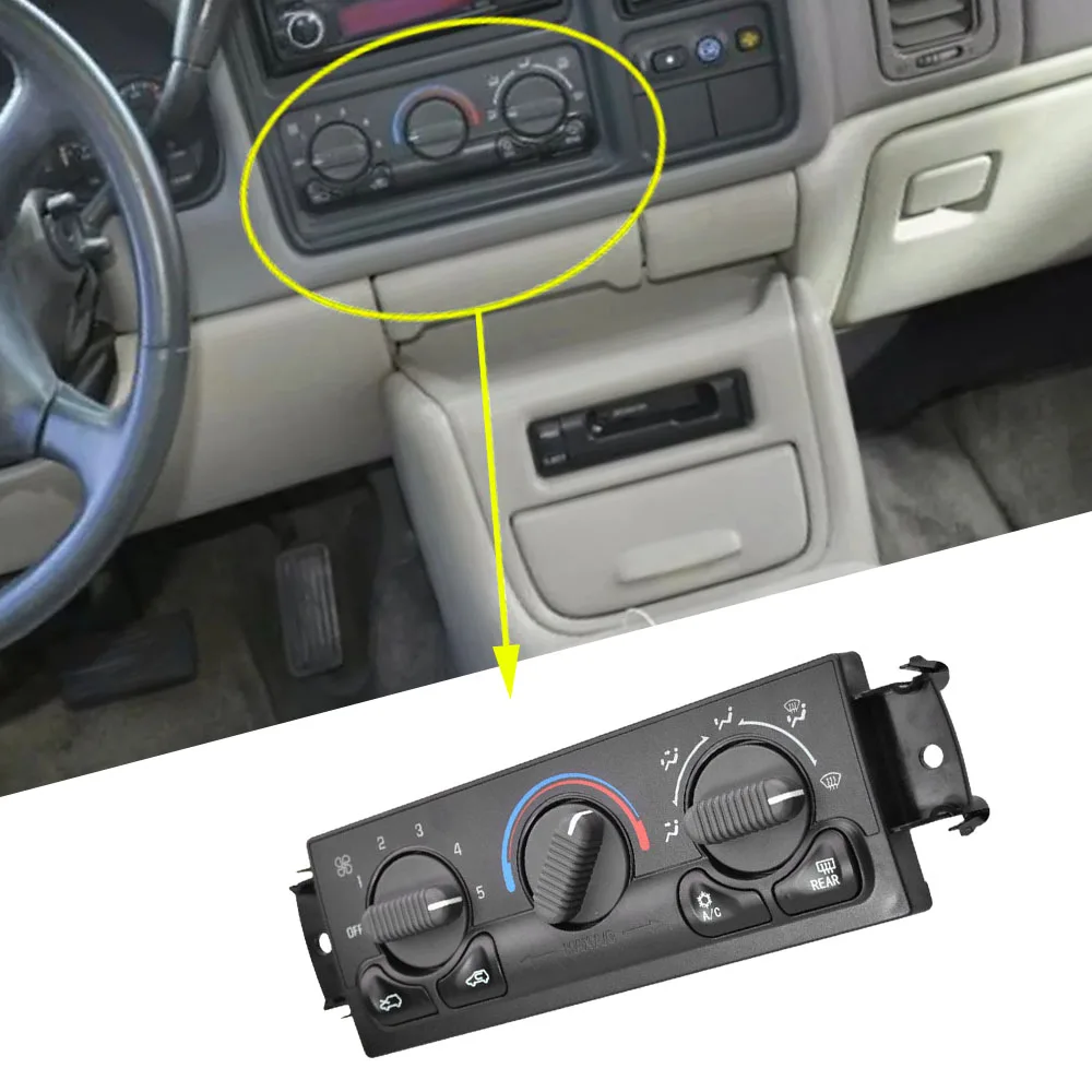 

599-218 Air Conditioning Control Module Panel 15054697 15054698 15753263 15753264 6221605 19244873 for GMC Chevrolet