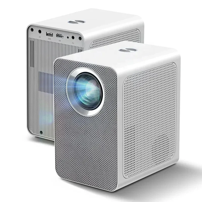 Salange Wholesale P81 1080P Full HD Home Theater Projector Android 9.0 Portable Beamer Smart Phone Airplay Maircast Proyector