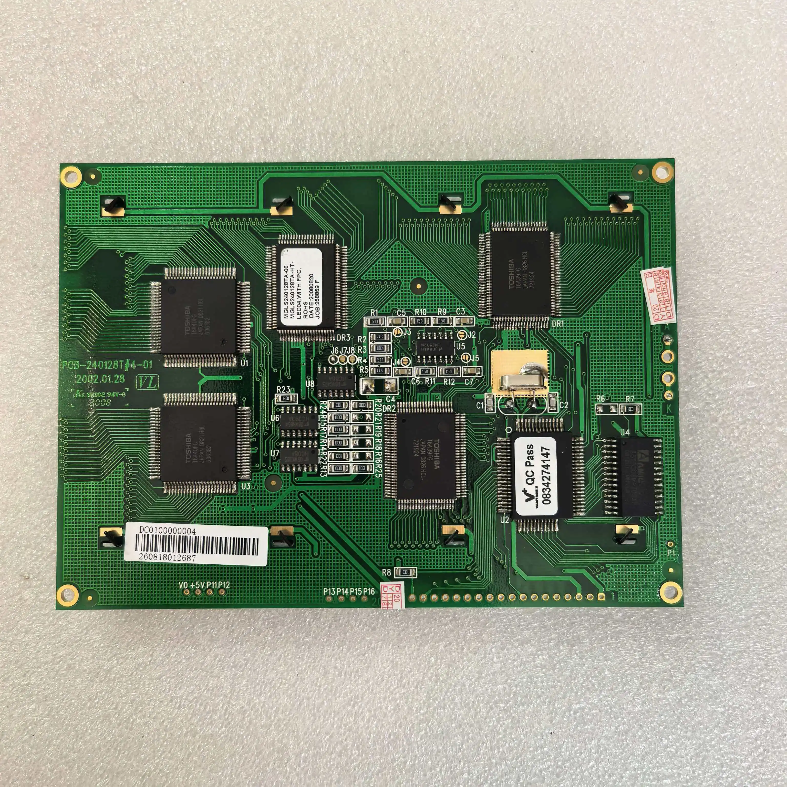 New PCB-T240128_A-01 MGLS240128T-FF-H BT240128-01 18PIN Lcd Screen Display