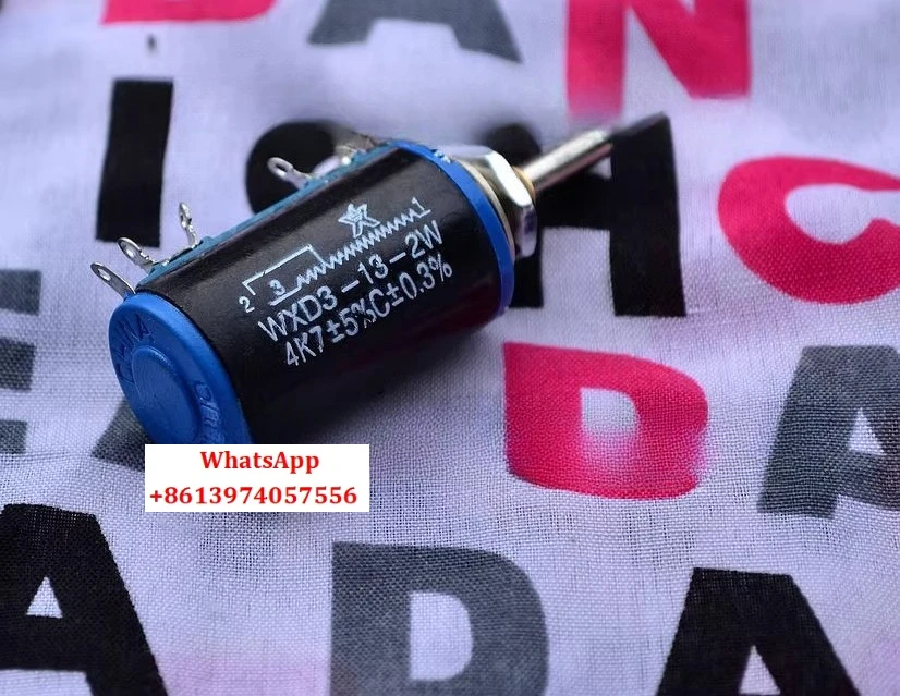 

10PCS WXD3-13-2W precision multi turn wire wound potentiometer Sliding rheostat 4K7