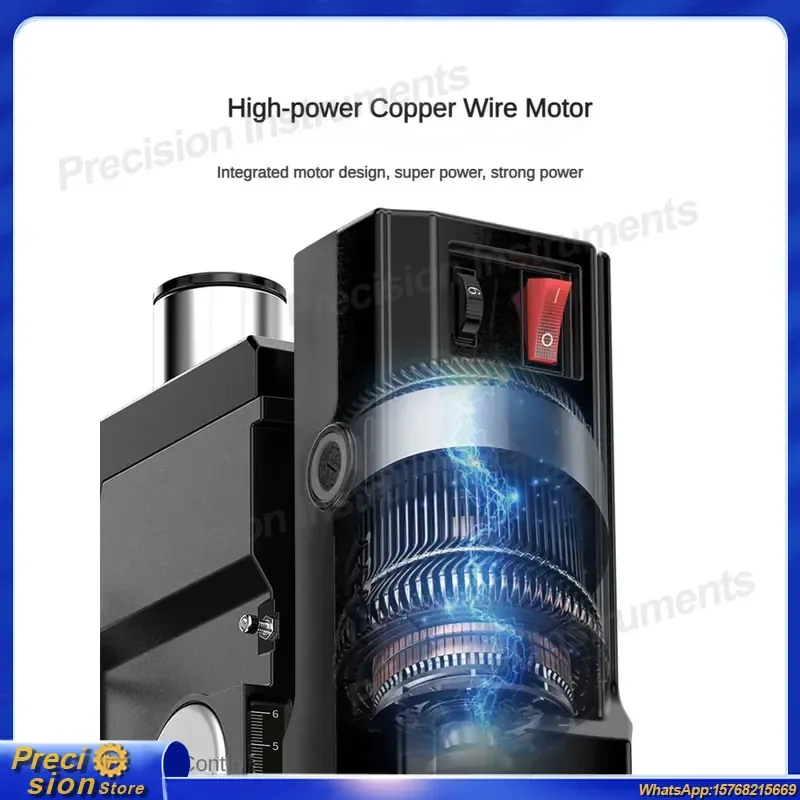 710W Bench Drill for DIY Projects High Precision Portable Multifunctional Drilling Machine for Wood Metal Plastic Workbench