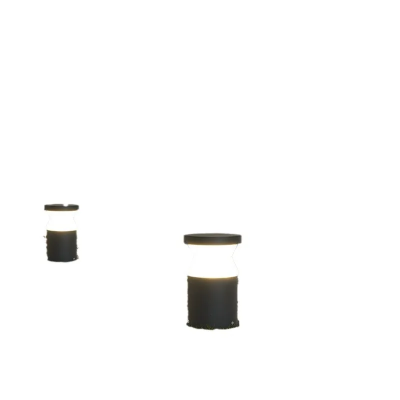 Moderne einfache wasserdichte Außen leuchte Rasen leuchte Garten leuchte