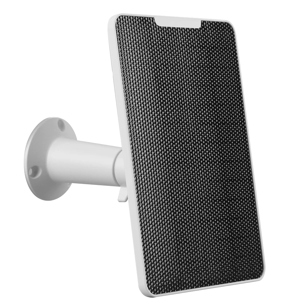 شاحن الألواح الشمسية IP65 لوحة شمسية أحادية البلورية مقاومة للماء مع رف ومفك براغي 4 وات 5 فولت متوافق مع كاميرا Google Nest #6