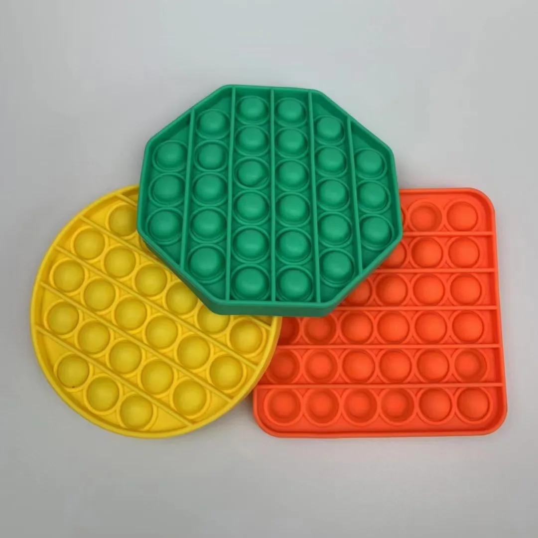 3PCS Silicone Bolla Sensoriale Agitarsi Sollievo dallo stress Thd Autismo Ansia Terapia Giocattoli per bambini Premi in classe Regali di compleanno