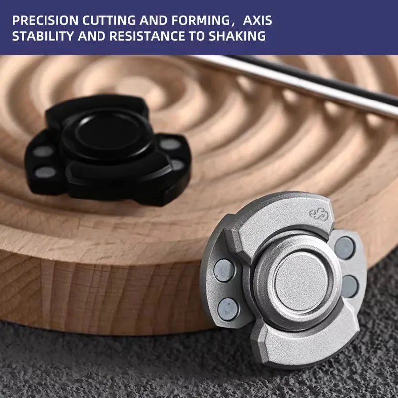 متعددة اللعب المغناطيسي المنزلق تململ سبينر EDC الكبار ألعاب متململة مكافحة الإجهاد اليد سبينر ADHD القلق التوحد الإجهاد الإغاثة #2