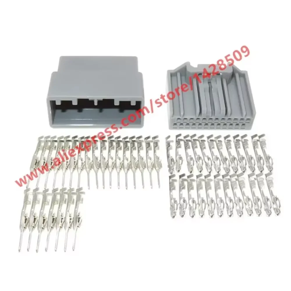 1 Set 24 Pin MX34024SF1 MX34024PF1 Automotive Car CD Player Plug Power Speaker Wire Socket Auto Plug For Honda CRV Civic